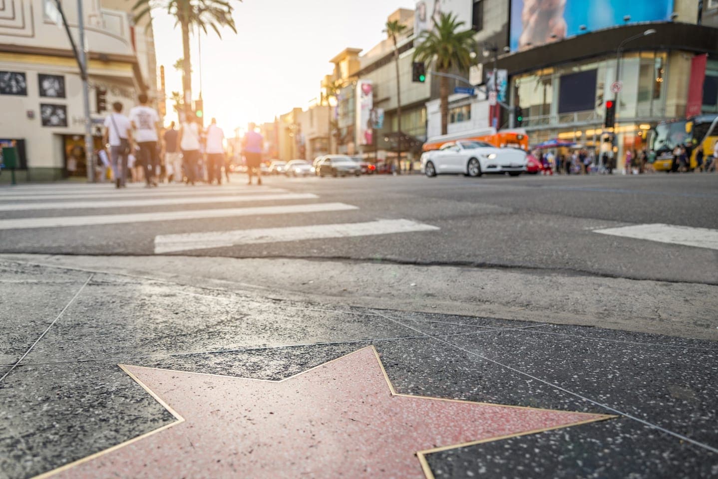 Open-top bus tour through Hollywood thumbnail
