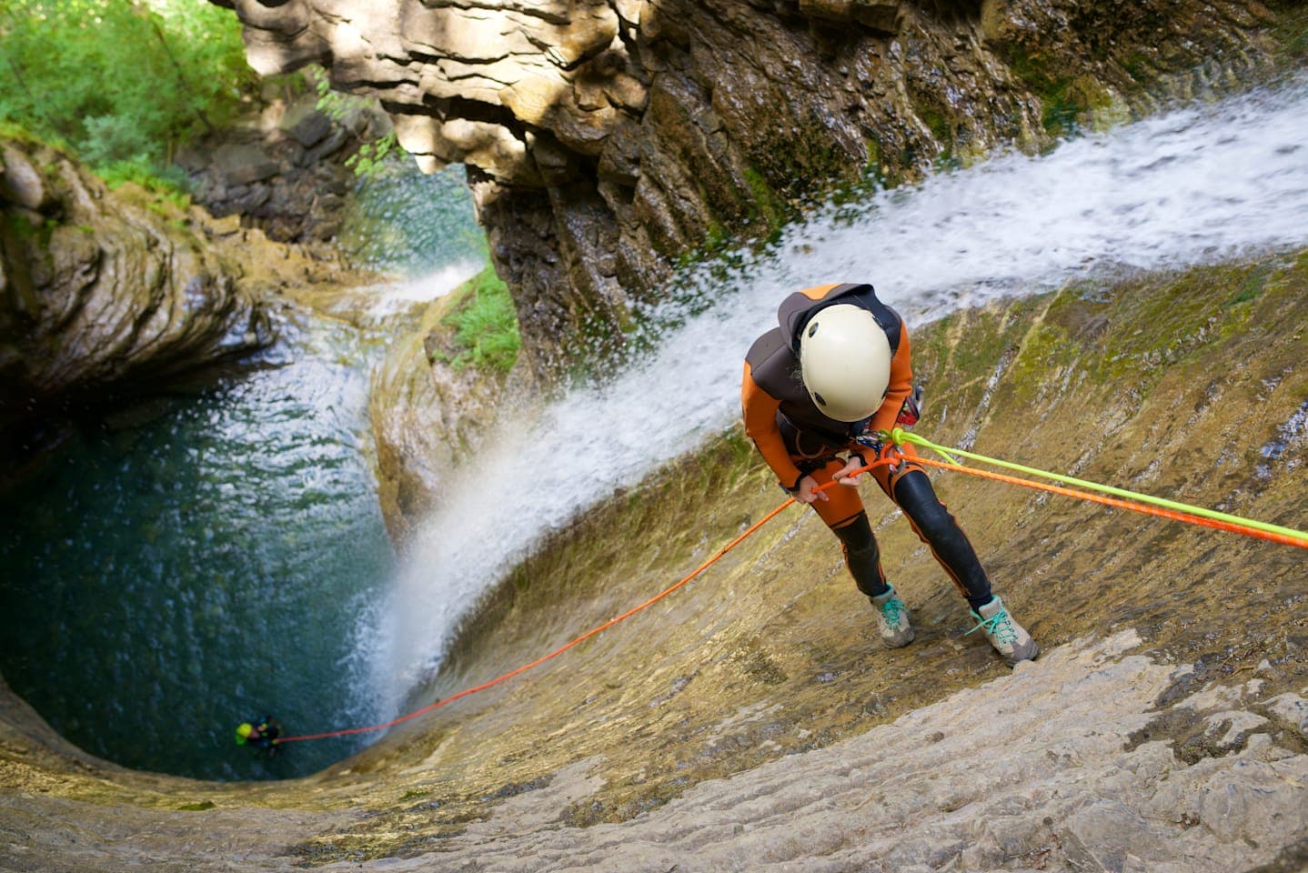 Canyoning adventure in Ribeira dos Caldeiroes thumbnail