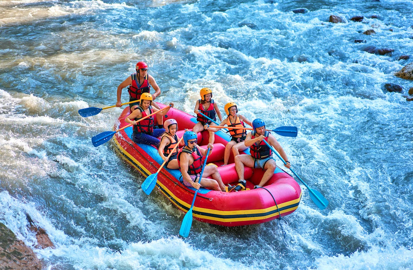 River Rafting auf dem Maulu thumbnail