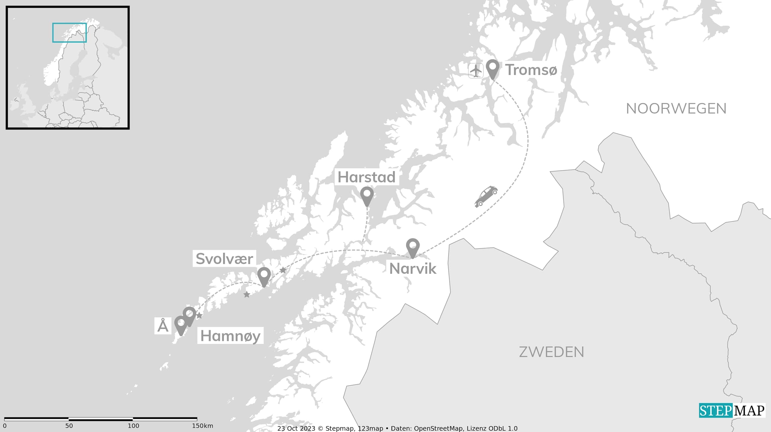 Zomerse Lofoten: roadtrip richting rode vissershuisjes