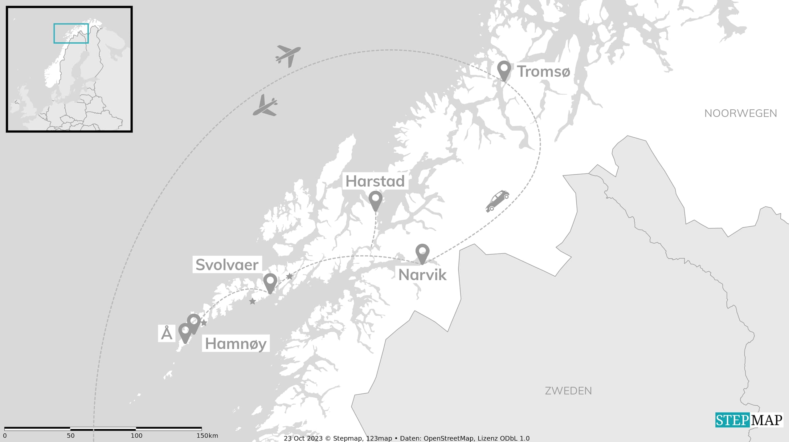 Zomerse Lofoten: roadtrip richting rode vissershuisjes