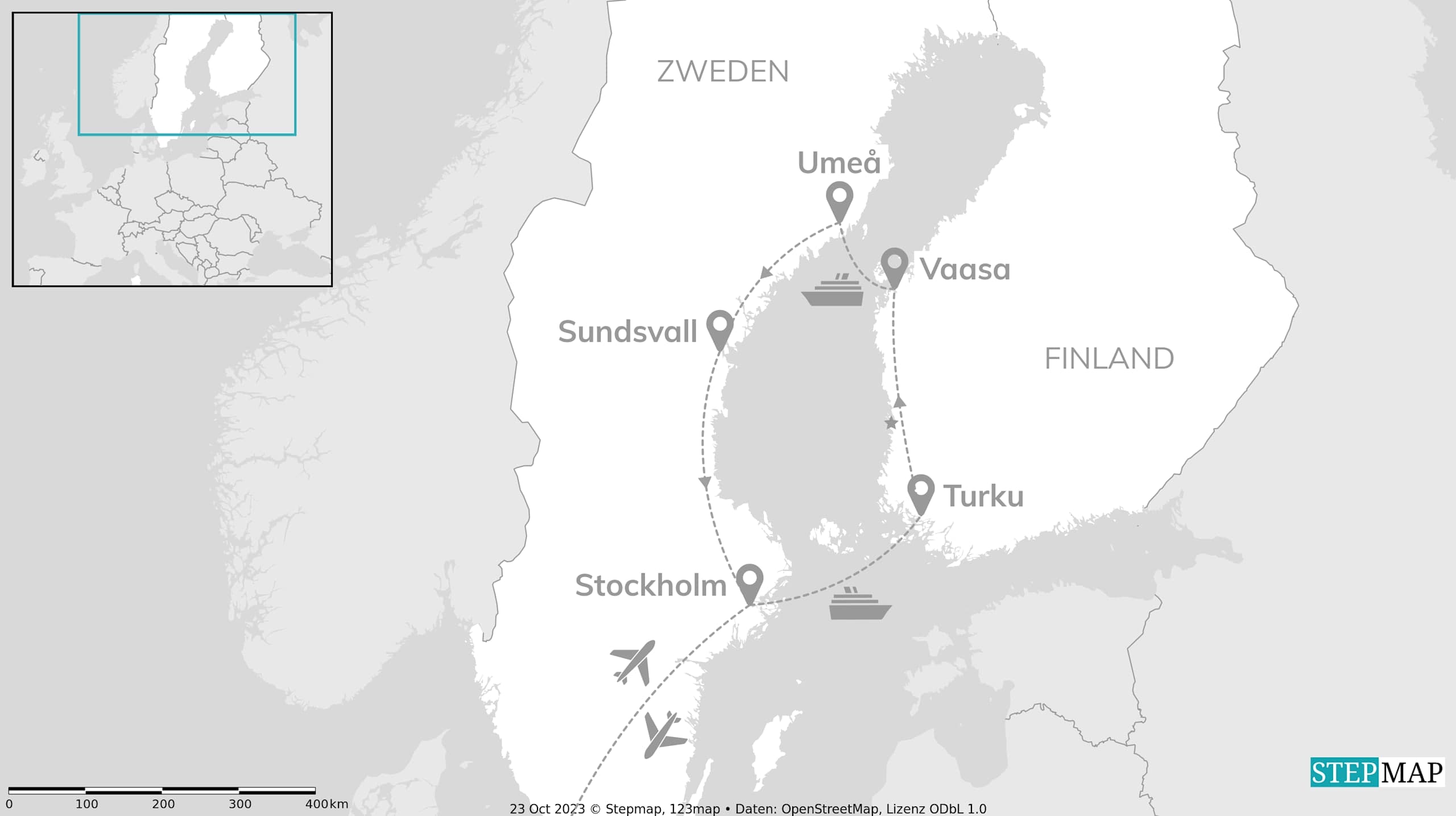 Zweden & Finland: kusthoppen langs de Oostzee