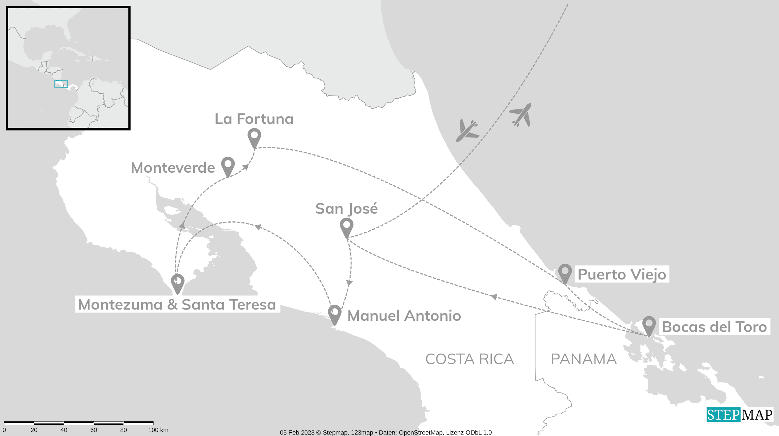 Costa Rica & Panama: Tukan trifft Traumstrand!