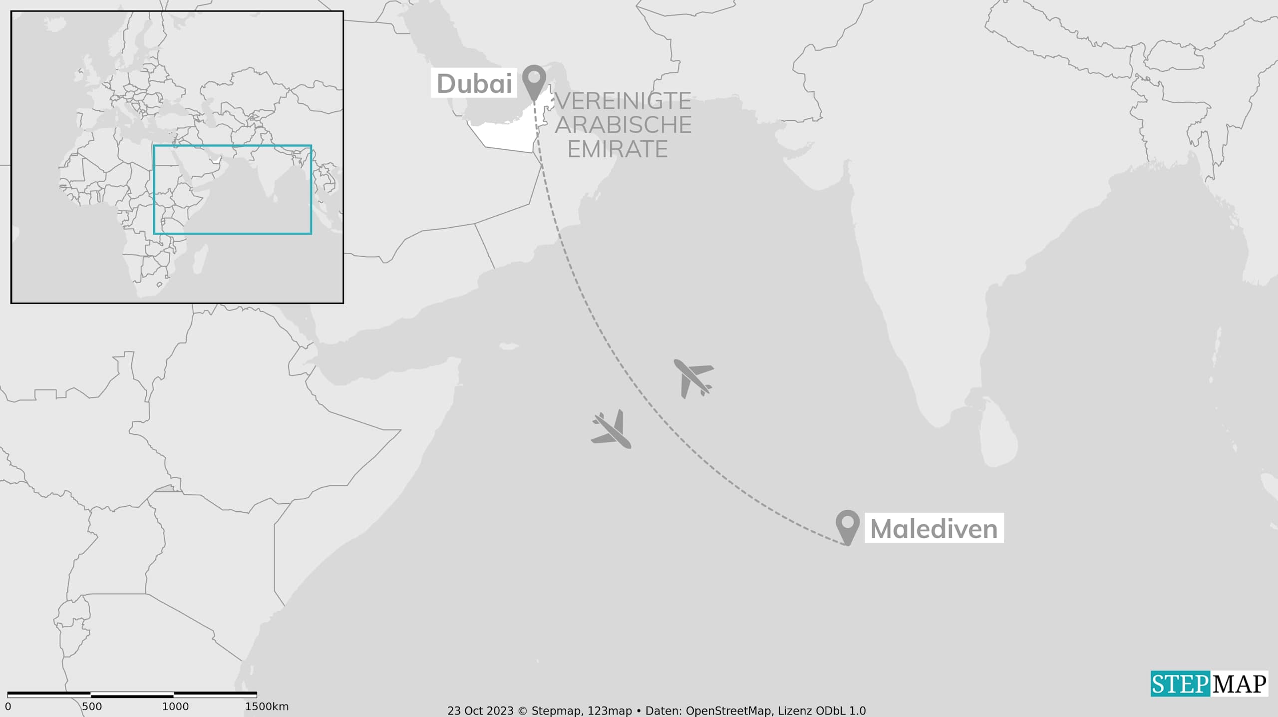 Dubai & Malediven: Von der Skyline zur Hidden Island