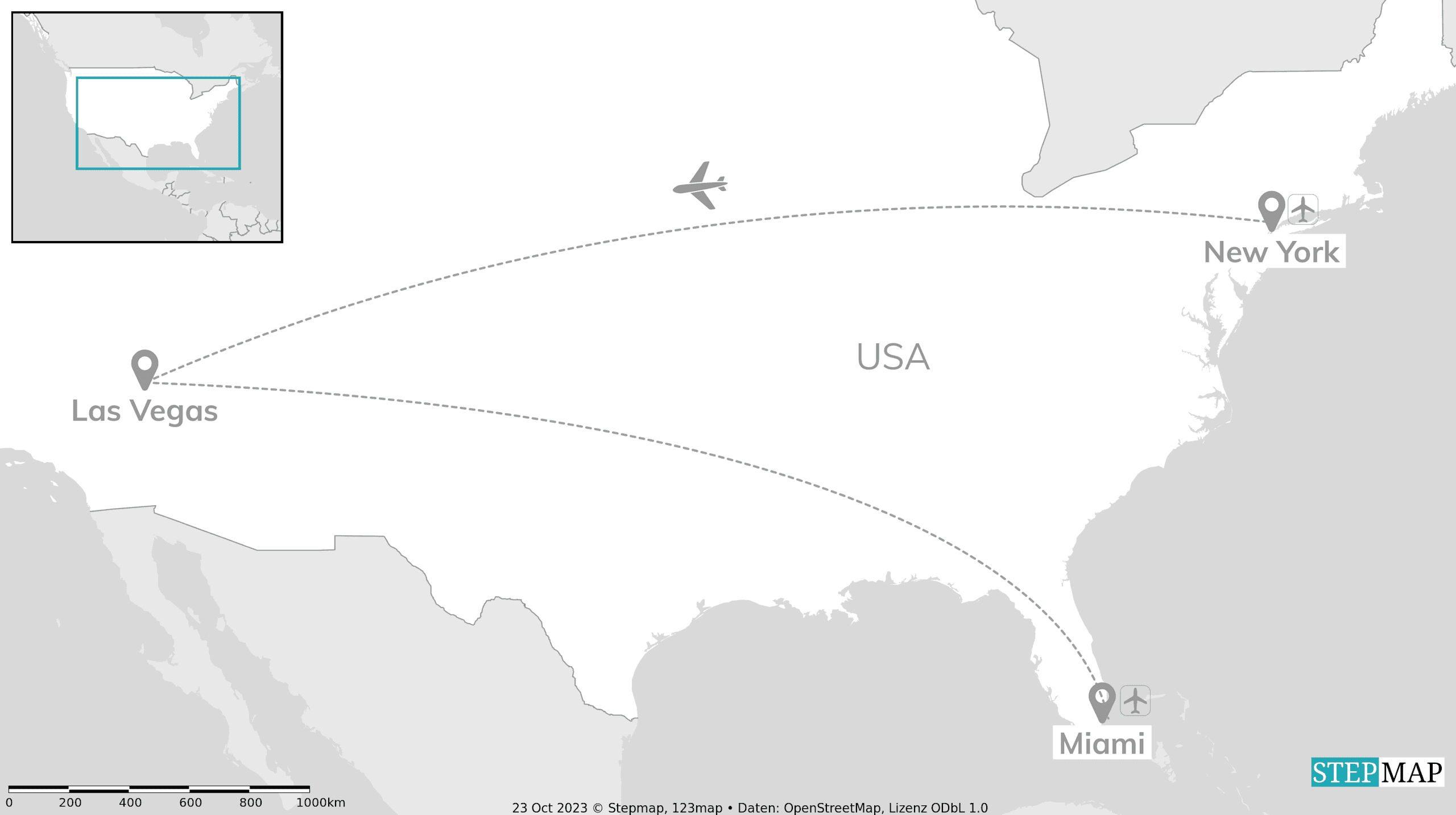 USA Calling: New York, Las Vegas & Miami