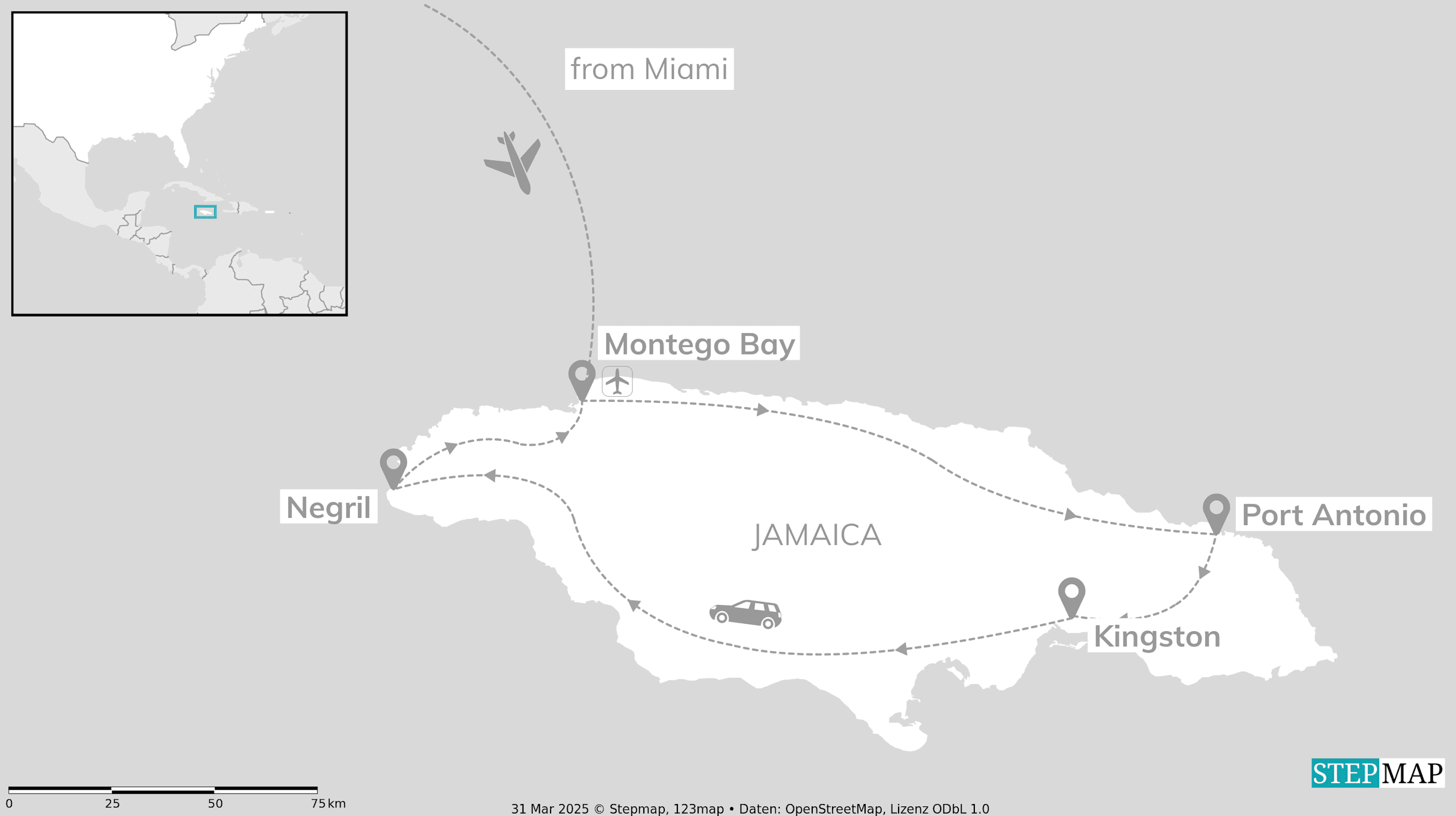 Jamaica and Miami: reggae road trip meets Vice City