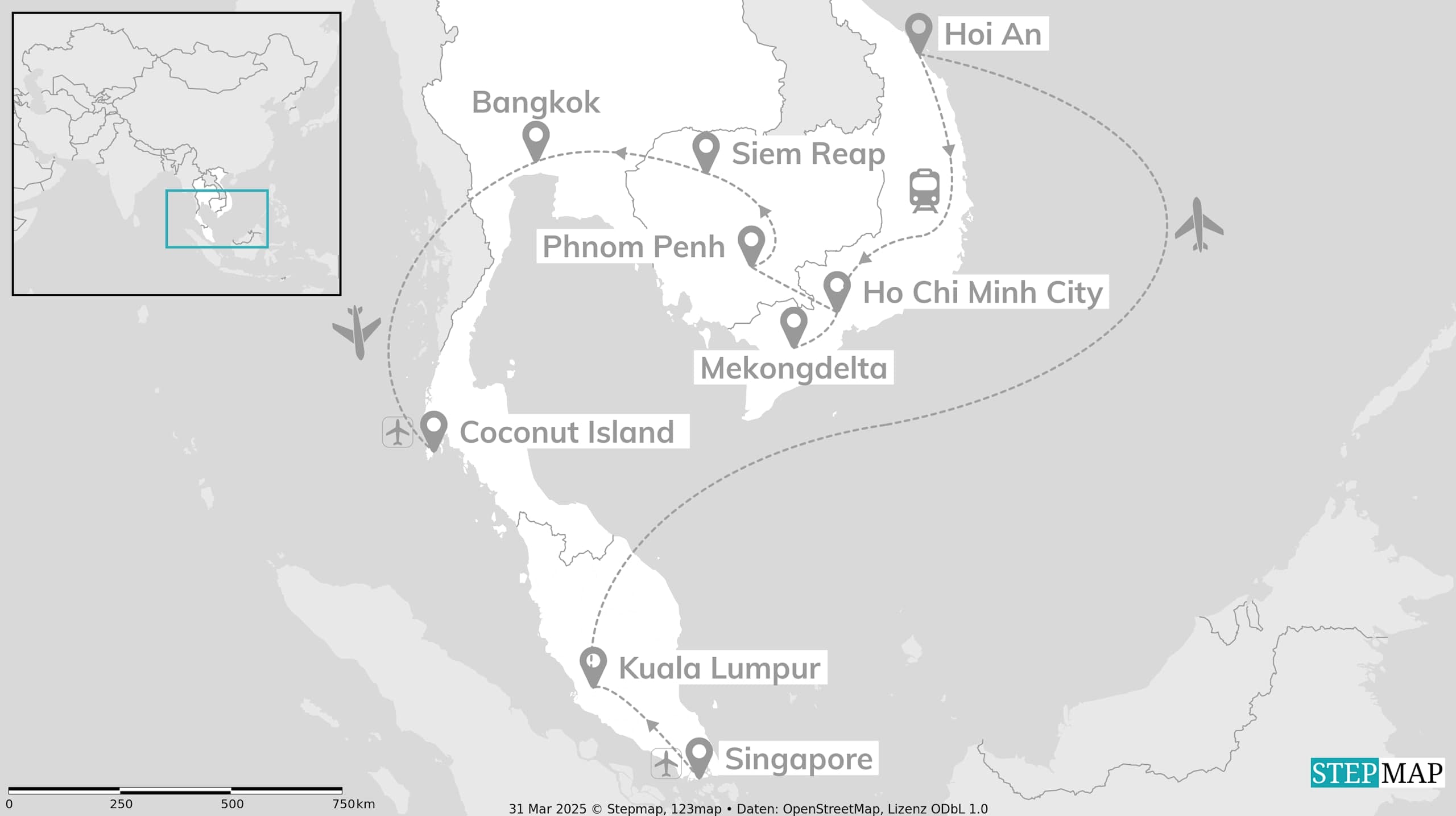 Asia uncovered: Country-hopping and cave adventure