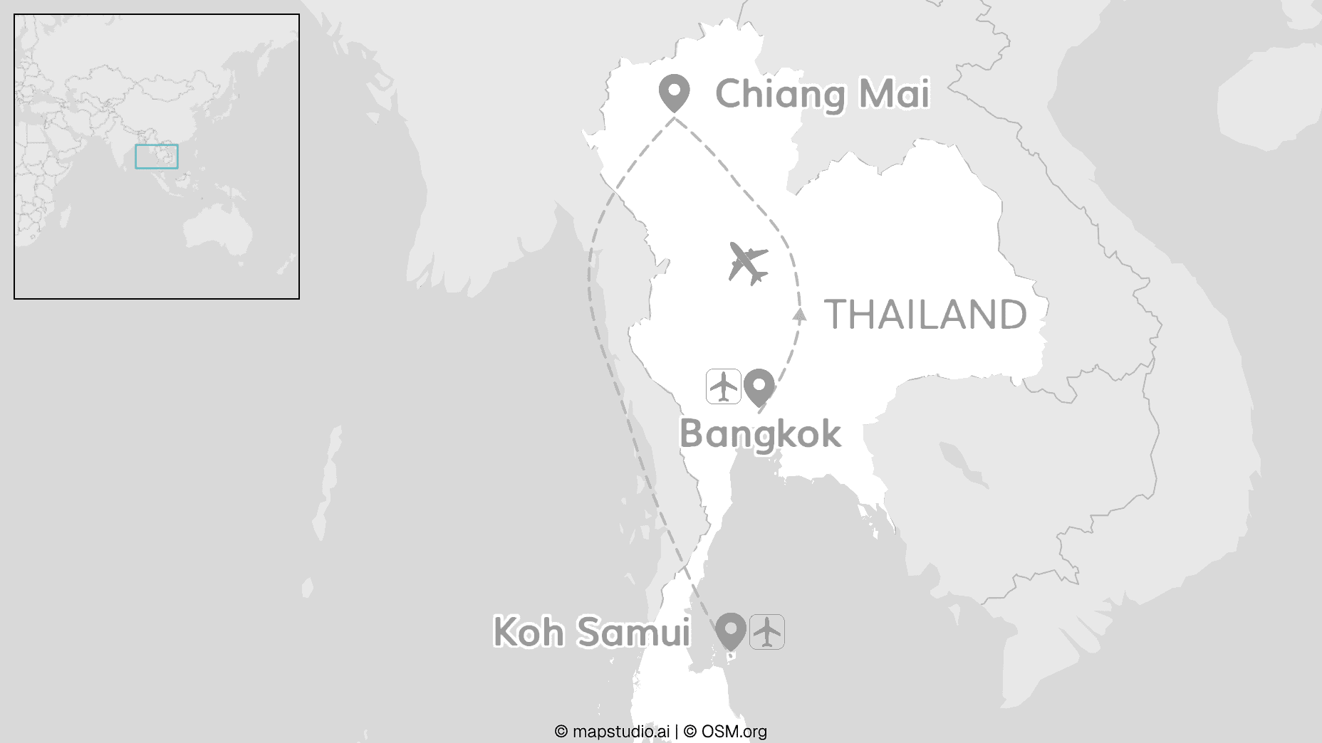 Thailand Signature: Goldene Tempel & Koh Samuis Strände