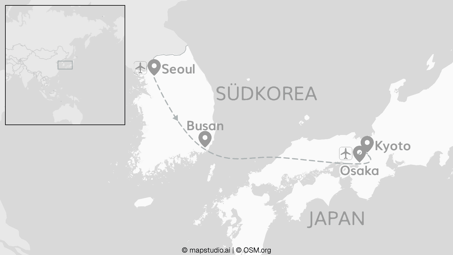 Japan & Südkorea: Where Anime Meets K-Pop!