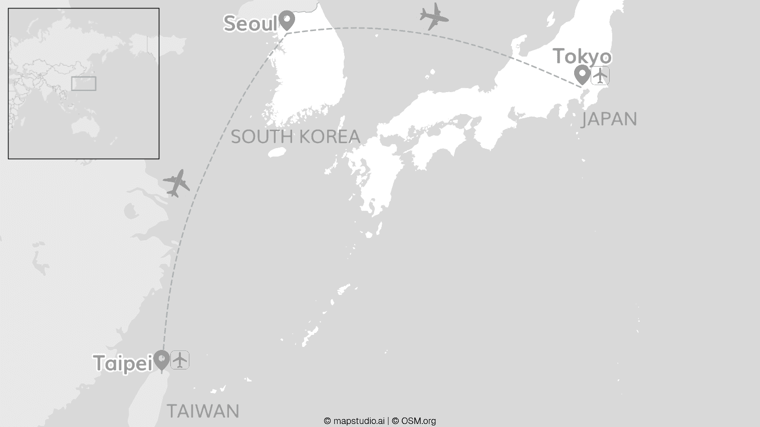 Taiwan, South Korea and Japan: Temples to skylines