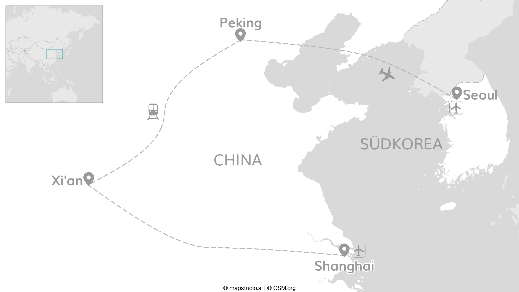 China & Seoul: Walk the Wall, Feel It All