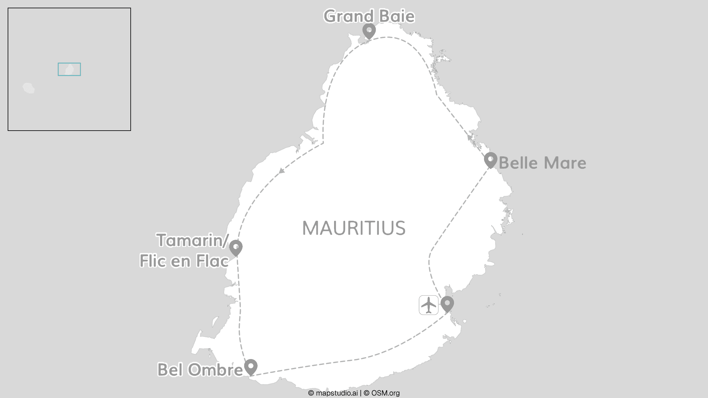 Mauritius Roadtrip: Zu Wasserfällen & Siebenfarbiger Erde