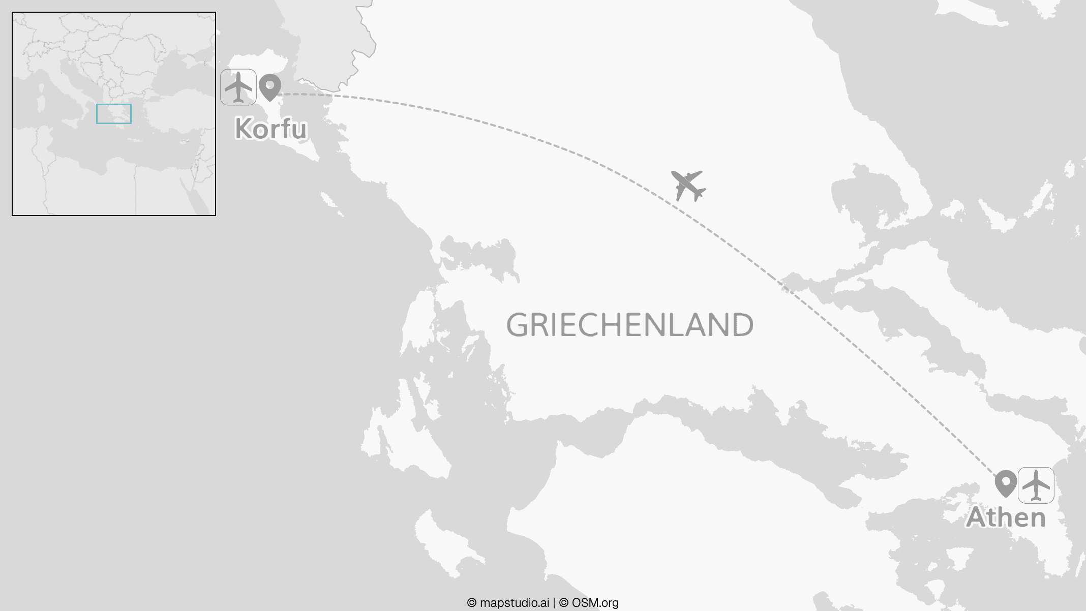Athen & Korfu: Von der Akropolis zu Inselstränden
